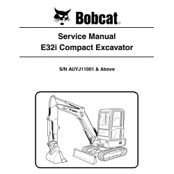 Bobcat - instrukcje napraw - schematy - DTR - service manuals - Bobcat E32i